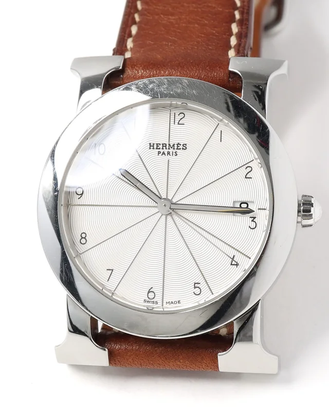 Hermès Heure H 33mm 2009 Watch in Denim from A Retro Tale, photo 2 of 7