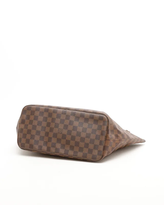 Louis Vuitton Damier Ebene Neverfull MM Tote Bag in Brown Canvas from A Retro Tale, photo 4 of 10