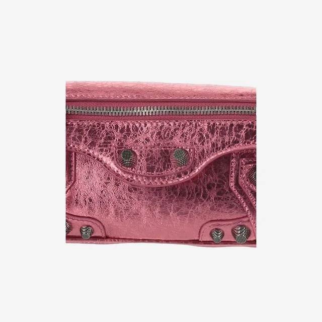 Balenciaga Le Cagole Xs Shoulder Bag — Pink Lambskin in Pink Lambskin from HEWI