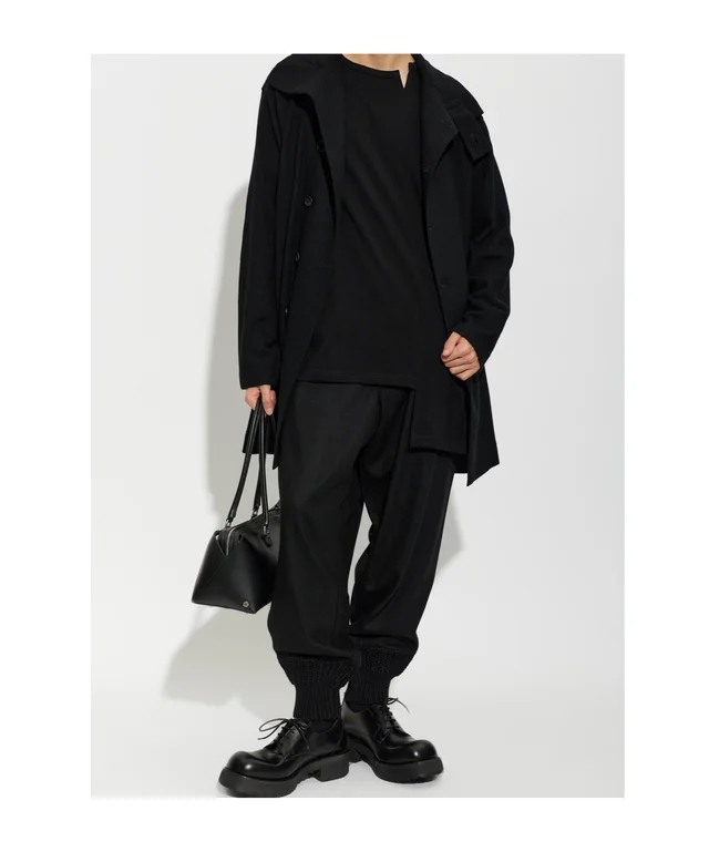 Yohji Yamamoto Ribbed Cuff Pants, photo 3 of 4 from SENSER
