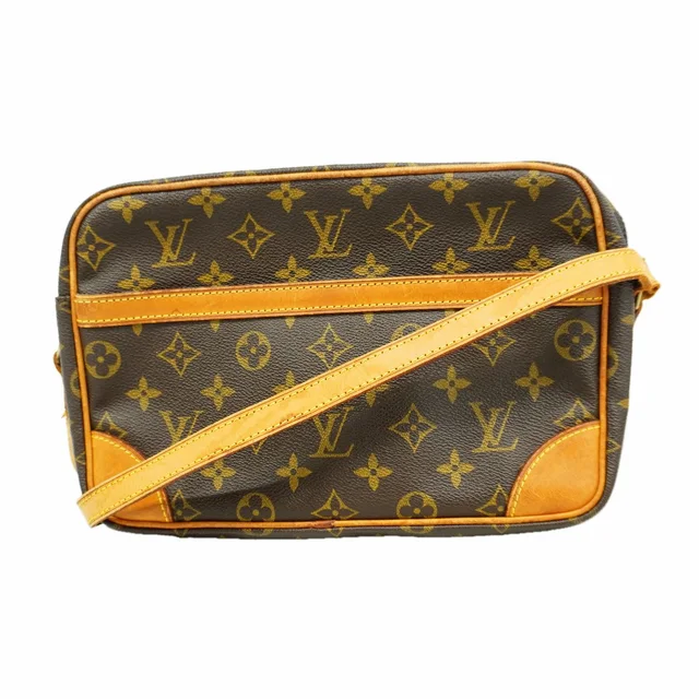 Louis Vuitton Shoulder Bag Monogram Trocadero 27 Brown in Brown from The Reluxe