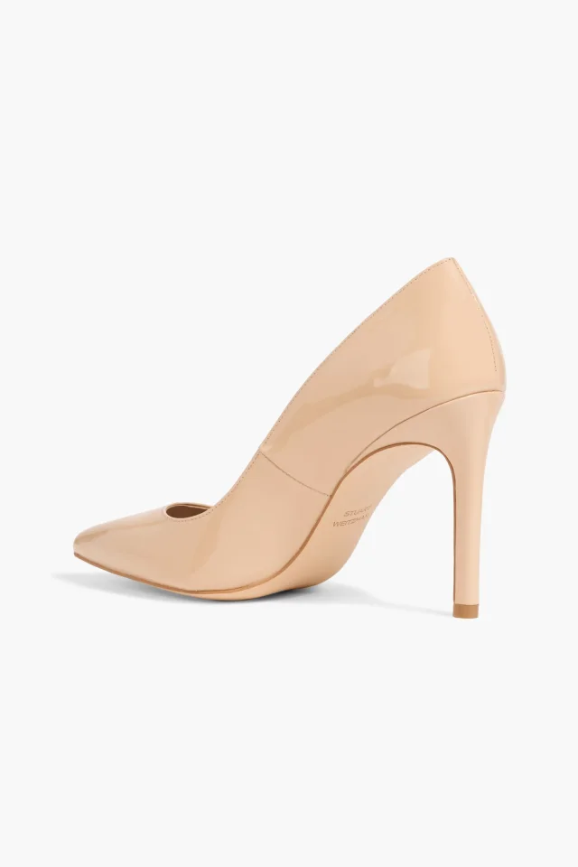 Stuart Weitzman Leigh 95 patent-leather pumps, photo 3 of 8 from THE OUTNET