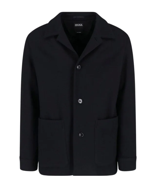 Zegna Single-Breasted Patch-Pocket Blazer from SENSER, photo 1 of 1