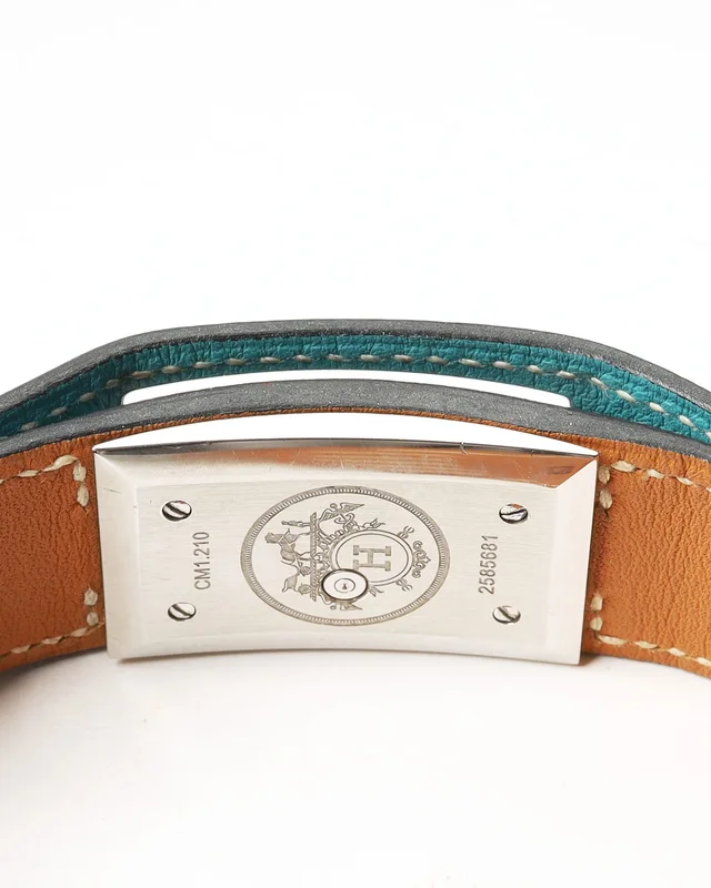 Hermès Cherche Midi 19mm Ref CM1.210 Full Set Watch in Leather from A Retro Tale, photo 7 of 8