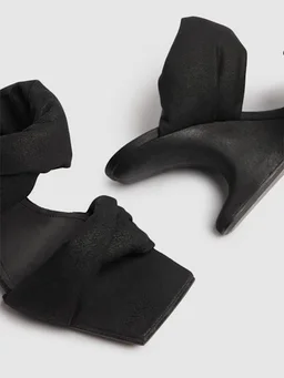 Rick Owens Block heel mules in 100% Lamb, photo 4 of 5 from LUISAVIAROMA