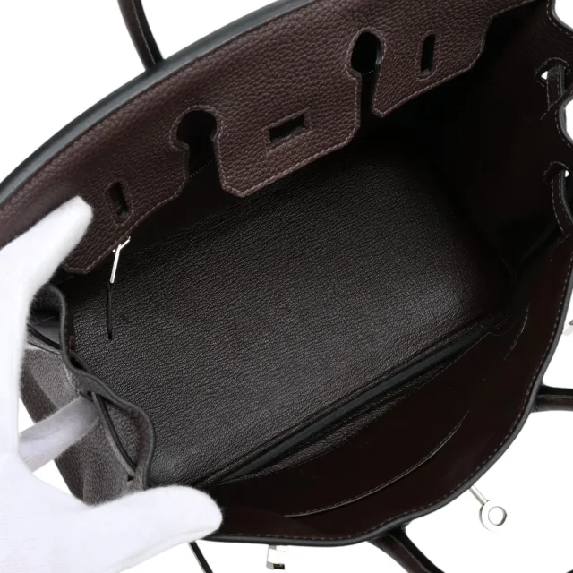 Hermès 2019年製 バーキン25 ショコラ from VINTAGE QOO TOKYO, photo 5 of 8
