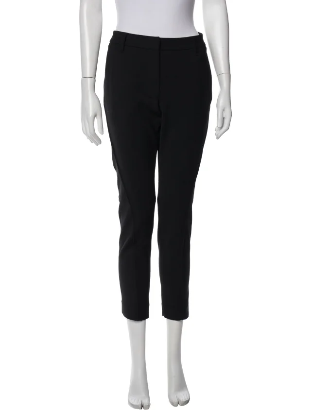 Brunello Cucinelli Virgin Wool Skinny Leg Pants in blue Wool from The RealReal