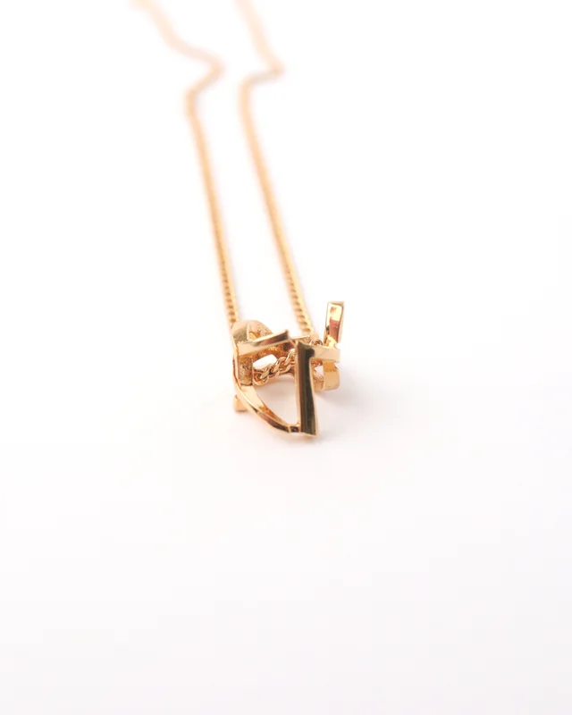 Saint Laurent Monogram Twist Necklace from A Retro Tale, photo 3 of 5