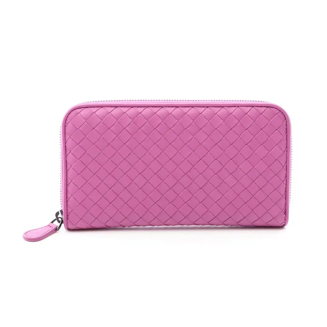 Bottega Veneta Intrecciato Long Zip Wallet in Woven leather from LuxUness
