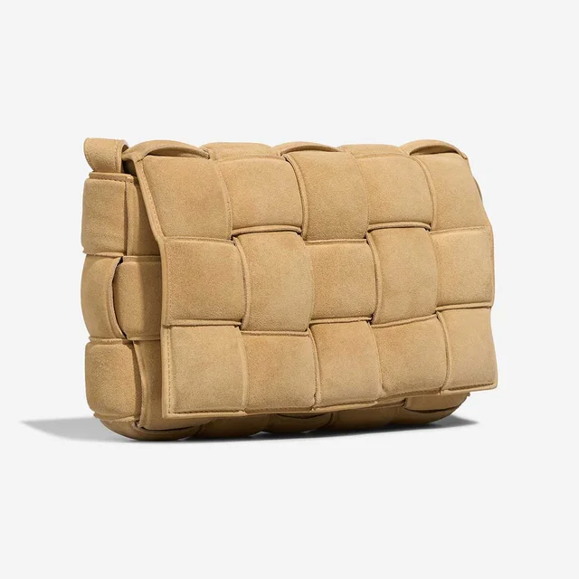 Bottega Veneta Cassette Suede Beige in Beige Suede from SACLÀB, photo 6 of 12