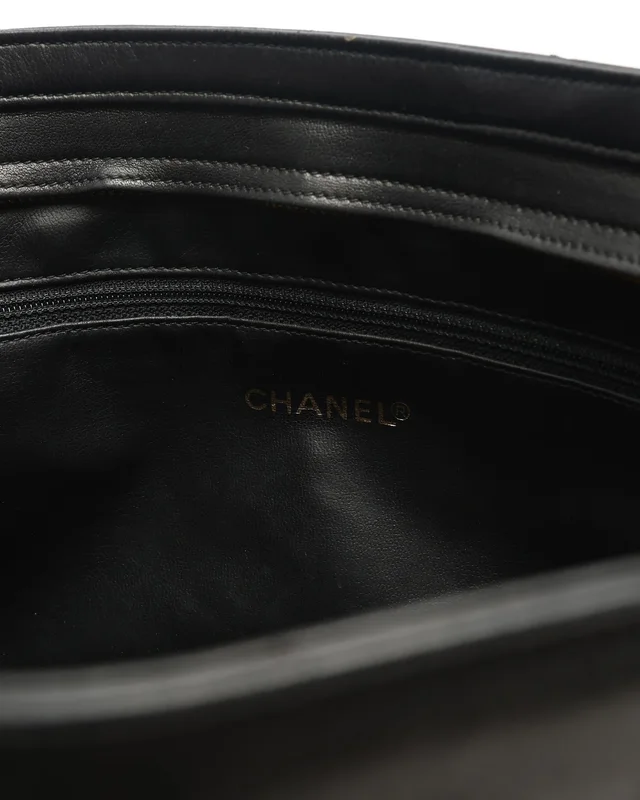 Chanel Triple CC Chain Tote Bag in Leather from A Retro Tale, photo 10 of 11