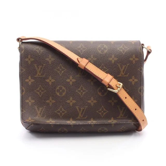 Louis Vuitton Shoulder Bag Musette Tango Short Strap Canvas Leather in Canvas from The Reluxe
