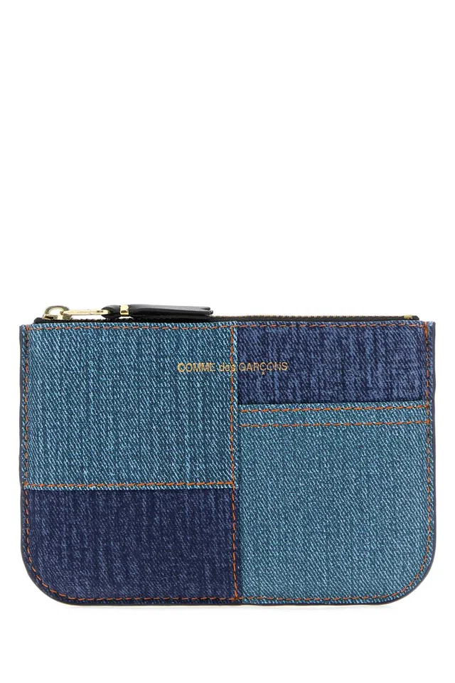 Comme des Garçons Pocket Wallet — Blue in Blue Denim from HEWI
