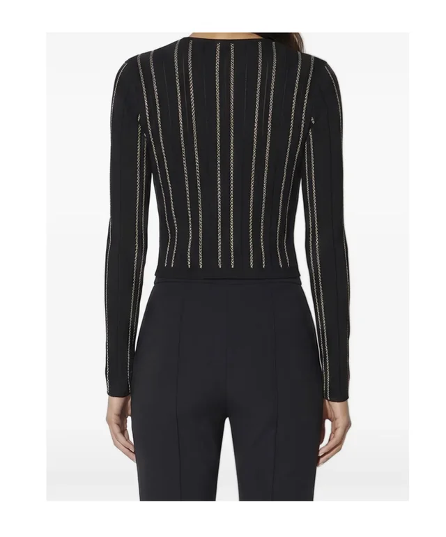 Elisabetta Franchi cardigan in knit fabric, photo 2 of 2 from SENSER