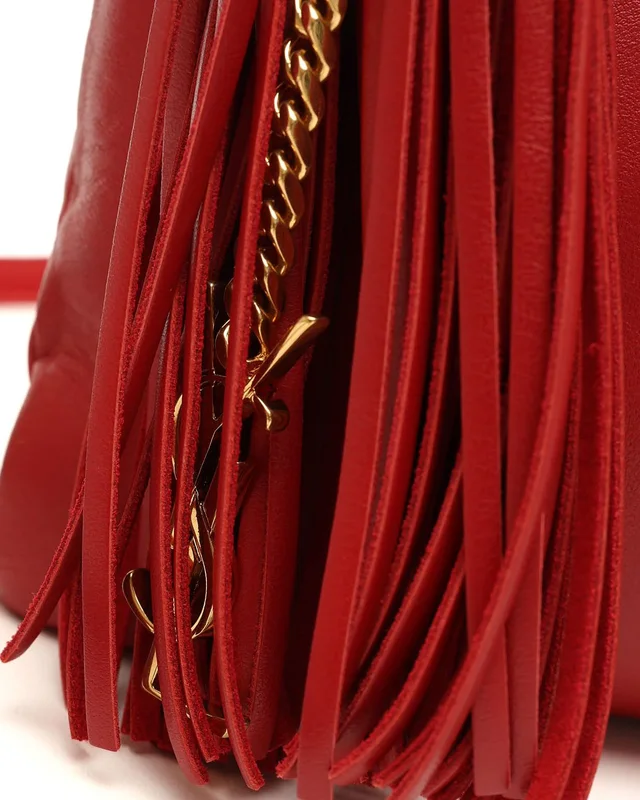 Saint Laurent Teen Monogram Crossbody Bag in Leather from A Retro Tale, photo 7 of 9