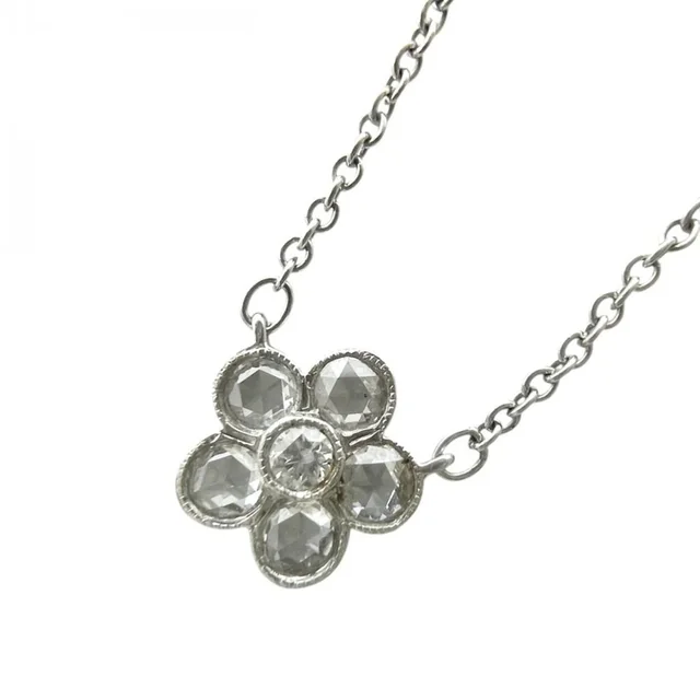 Tiffany & Co. Authentic Silver Diamond Necklace in silver|gray from Poshmark