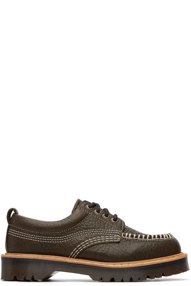 Khaki Lowell Derbys, image 1 of 1 from SSENSE