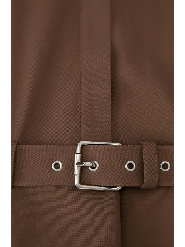 Loewe Long Sleeve Drop Waist Dress, photo 2 of 4 from SENSER