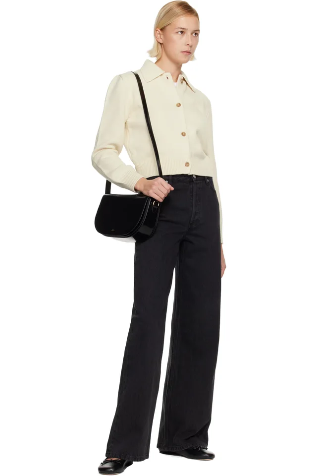 A.P.C. Black 'Le B-Side' Bag, photo 4 of 4 from SSENSE