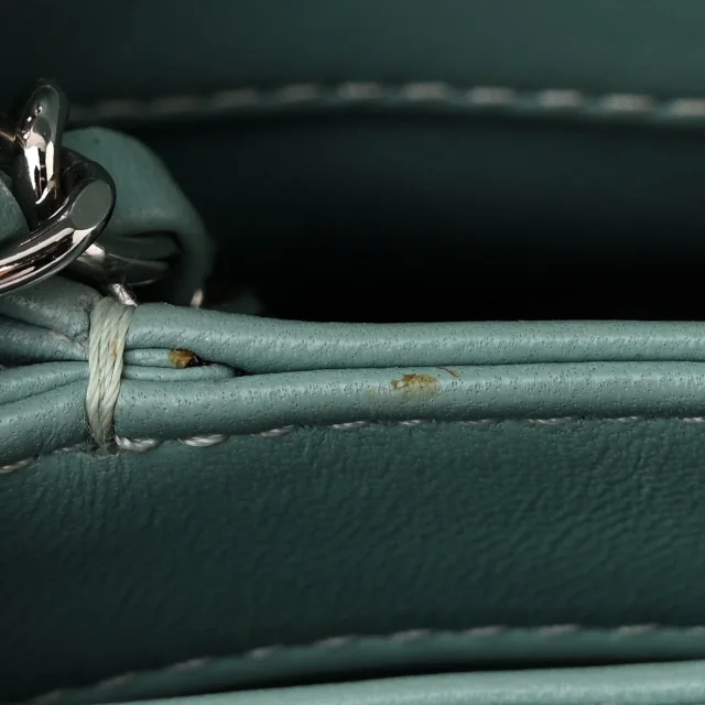 Chanel Quilted Small Trendy CC Flap Dual Handle Bag Light Blue in Blue Lambskin from FASHIONPHILE, photo 15 of 15