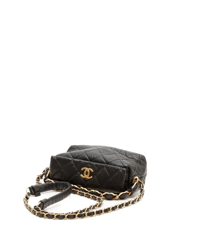 Chanel Small CC Quilted Chain Bag in Leather from A Retro Tale, photo 4 of 7
