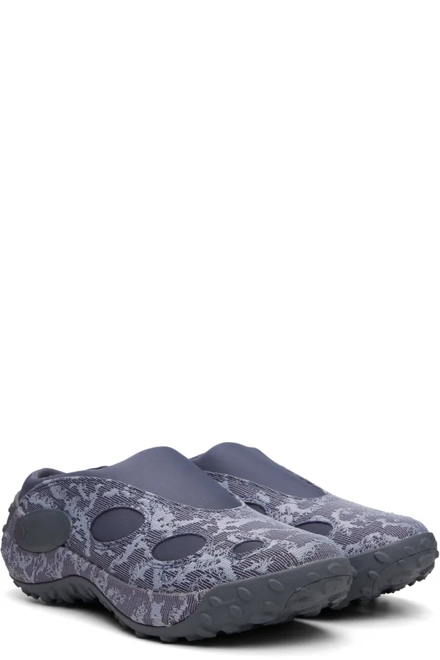 Merrell 1TRL Gray Jungle Trek RMT Mule Sneakers, photo 4 of 5 from SSENSE