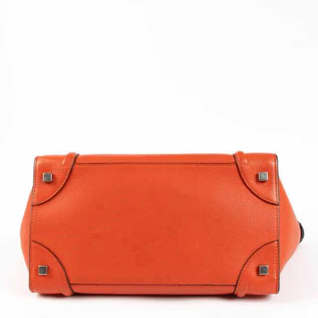 Celine Mini Luggage Tote in Red Leather from Labellov, photo 6 of 7