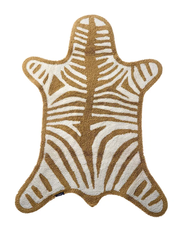 Jonathan Adler Camel Zebra Reversible Bathmat, image 1 of 1 from Rue La La