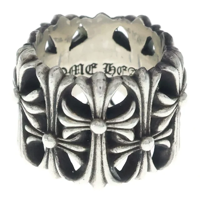 Chrome Hearts Cemetery Black Sling Silver in Black from The Reluxe