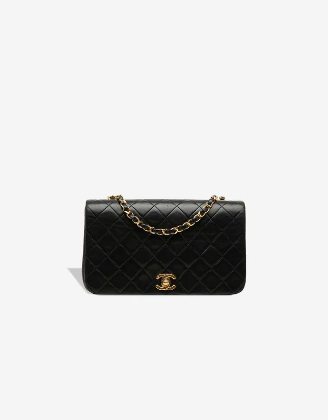 Chanel Timeless Medium Lamb Black in Black Lambskin from SACLÀB