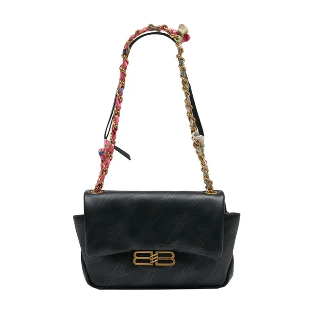 Balenciaga Shoulder Bag — Black Calfskin in Black Calfskin from HEWI