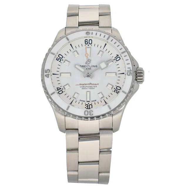 Breitling Superocean A17377 36mm Stainless Steel Watch from H&T