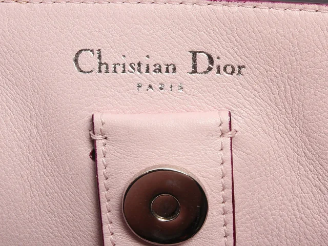Dior Large Diorissimo Hot Pink Bag in Pink Leather from Ann's Fabulous Finds, photo 10 of 11