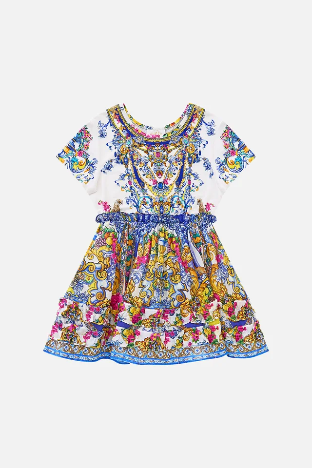 Camilla eBoutique KIDS TEE MINI DRESS WITH WOVEN FRILL TUTU SKIRT ESPAÑA NIRVANA from CAMILLA, photo 1 of 1