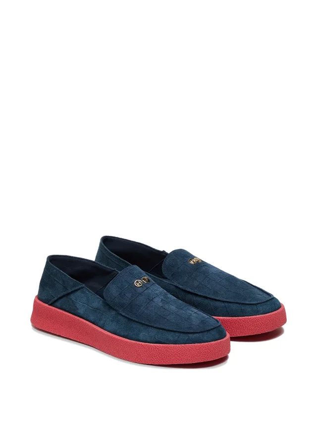 Hide&Jack crocodile-effect slip-on sneakers, photo 2 of 2 from FARFETCH