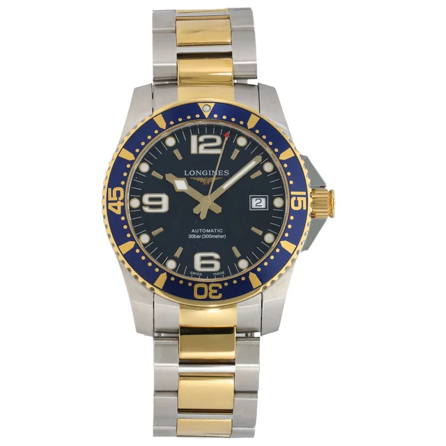Longines Hydro Conquest L3.742.3 41mm Bi-Colour Watch from H&T
