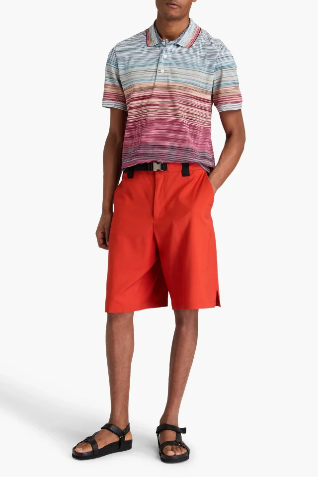 Missoni Space-Dyed Cotton Polo Shirt, photo 2 of 4 from THE OUTNET