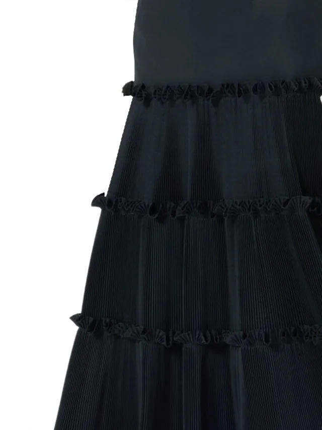 Blumarine Ruffle detail midi skirt, photo 2 of 2 from SENSER