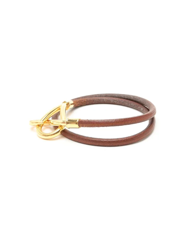 Hermès Jumbo Double Bracelet in Leather from A Retro Tale, photo 3 of 5