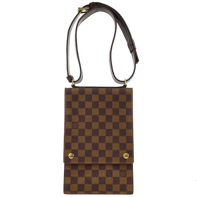 Louis Vuitton 2002 Damier Portobello Shoulder Bag N45271 in Canvas from AMORE Vintage Tokyo