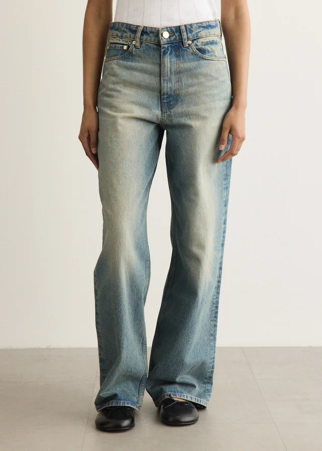 Ganni Rinse Izey Jeans in Blue from Incu, photo 1 of 1