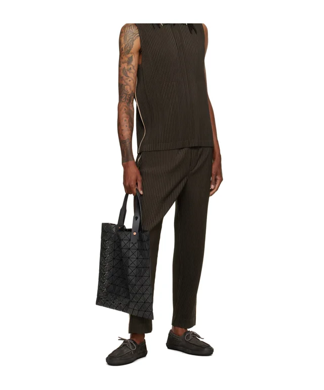 Homme Plissé Issey Miyake Pleated Straight-Leg Pants, photo 3 of 5 from SENSER