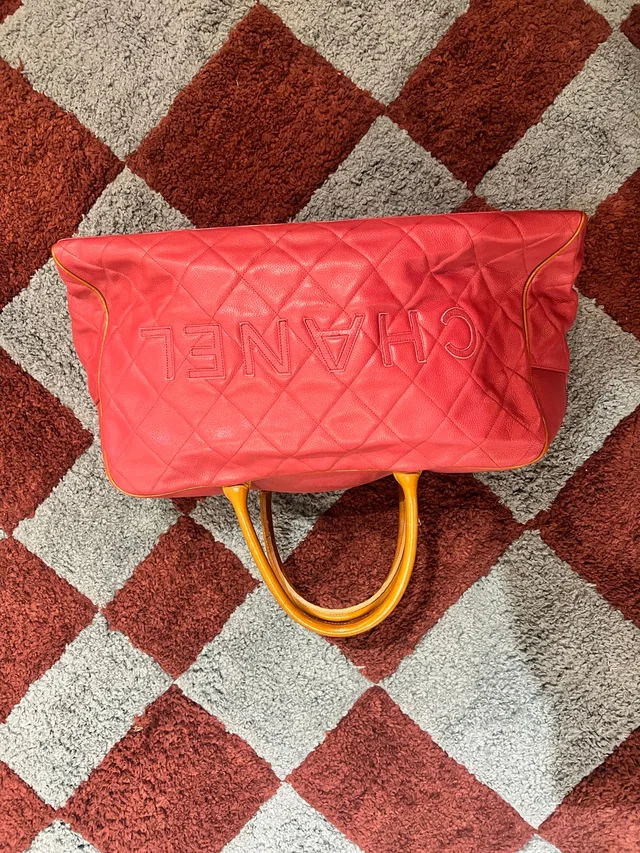 Chanel Vintage Travel bag in Caviar leather from Luxury Promise