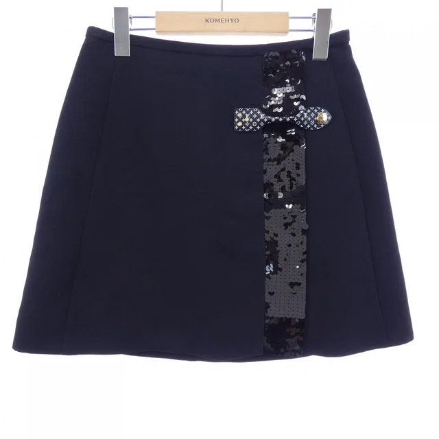Louis Vuitton Skirt Black in Black from The Reluxe