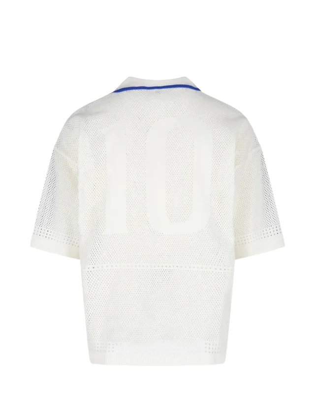 adidas Resort mesh-knit shirt, photo 2 of 2 from FARFETCH