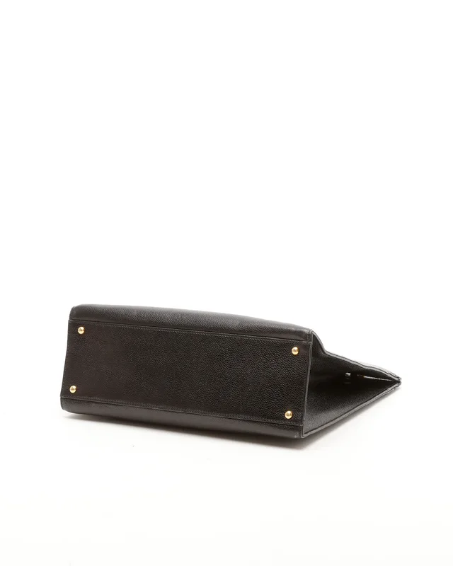 Chanel CC Caviar Tote Bag in Caviar leather from A Retro Tale, photo 5 of 11