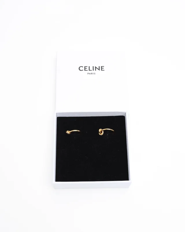 Celine Knot Hoop Earrings from A Retro Tale, photo 2 of 4