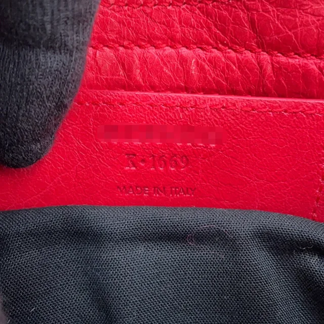 Balenciaga Classic Mini City Red300295D94JT5765 Leather in Leather from GALLERY RARE, photo 18 of 19