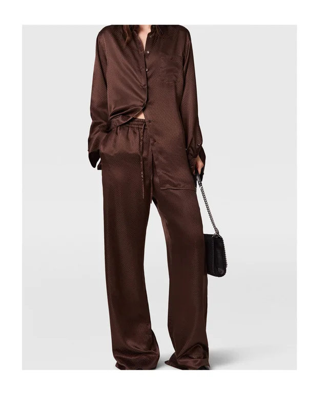 Stella McCartney Stars Jacquard Wide-Leg Pants, photo 3 of 5 from SENSER
