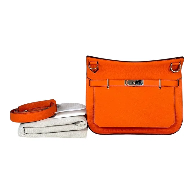 Hermès Jypsiere Orange 28cm Bag - R Stamp in Orange from Luxury Promise